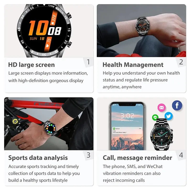 LIGE/Bangwei BW0189 Smartwatch - VitaTech