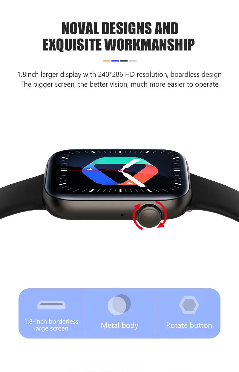 Lige P-45 Smartwatch - VitaTech
