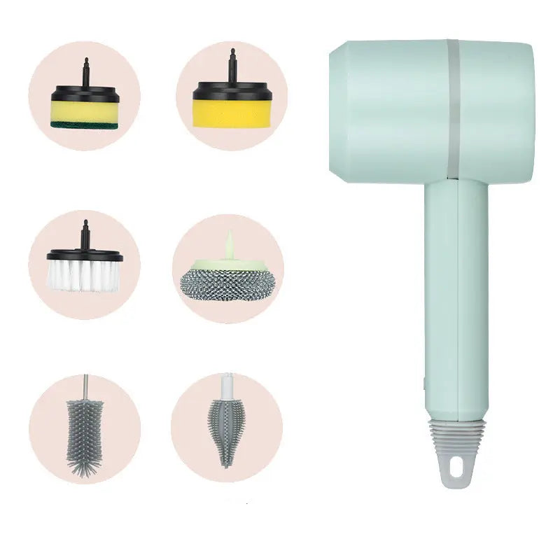 Premium Multifunctional Electric Cleaning Brush - VitaTech