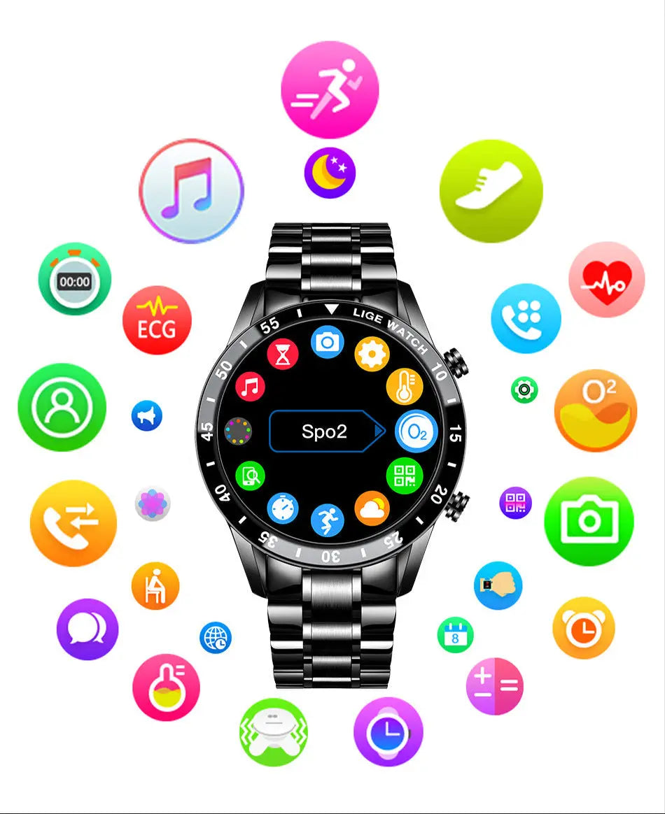 LIGE/Bangwei BW0189 Smartwatch - VitaTech