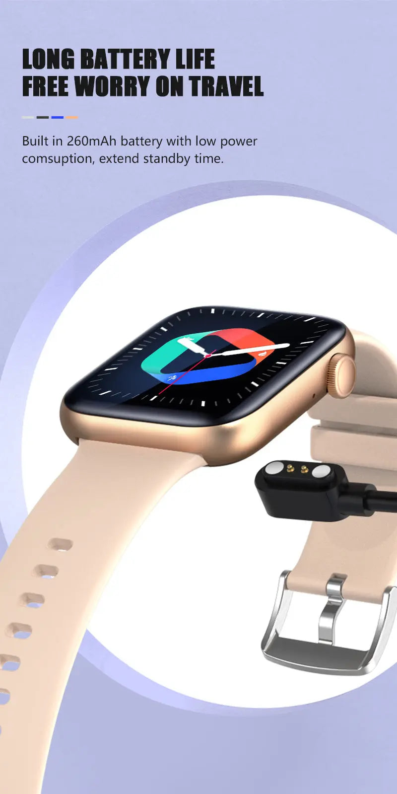 Lige P-45 Smartwatch - VitaTech